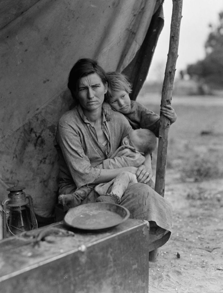 Migrant Mother, Dorothea Lange (1936) | Media Rich Learning